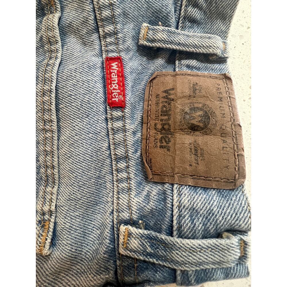 WRANGLER MENS LITE BLUE JEANS SIZE 34 X 29 - Picture 3 of 4